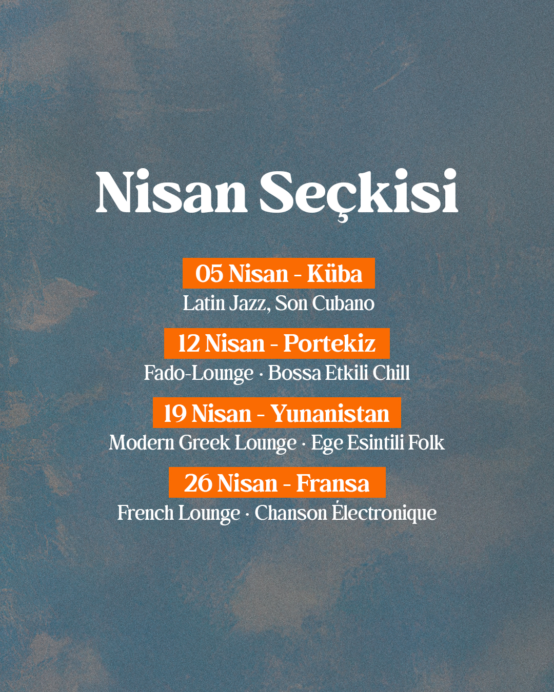 Sundays Around The World — Portekiz Etkinlik afişi