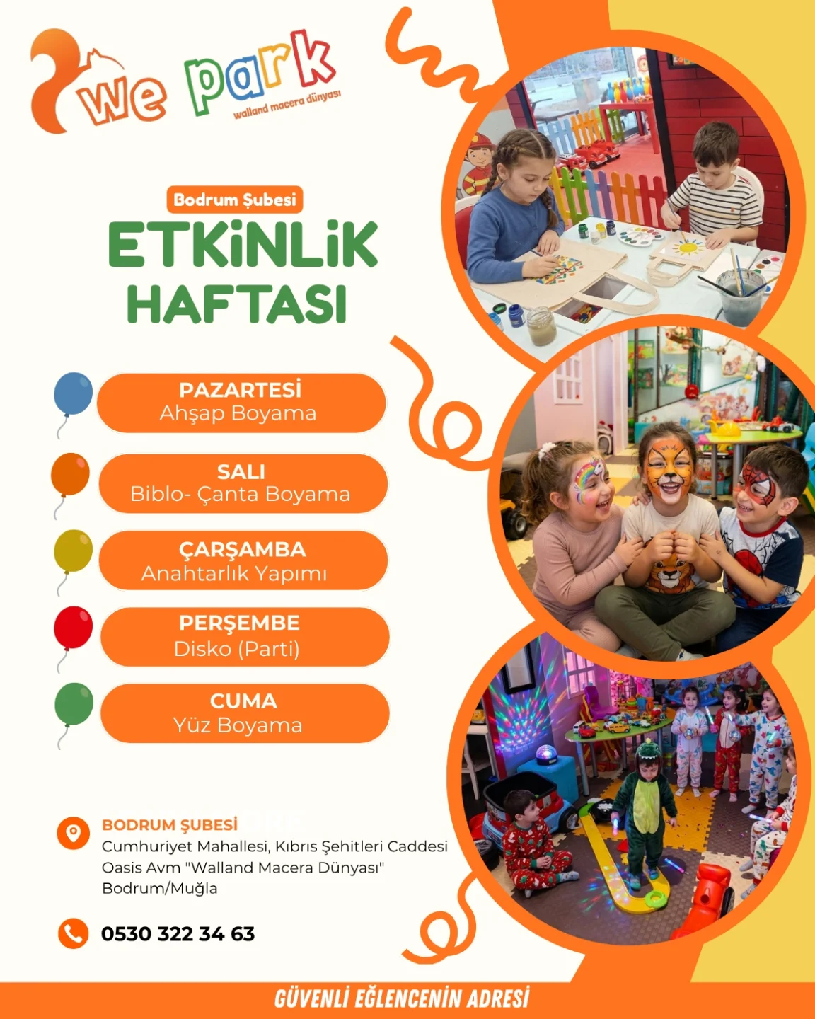 Çocuk Diskosu Etkinlik afişi