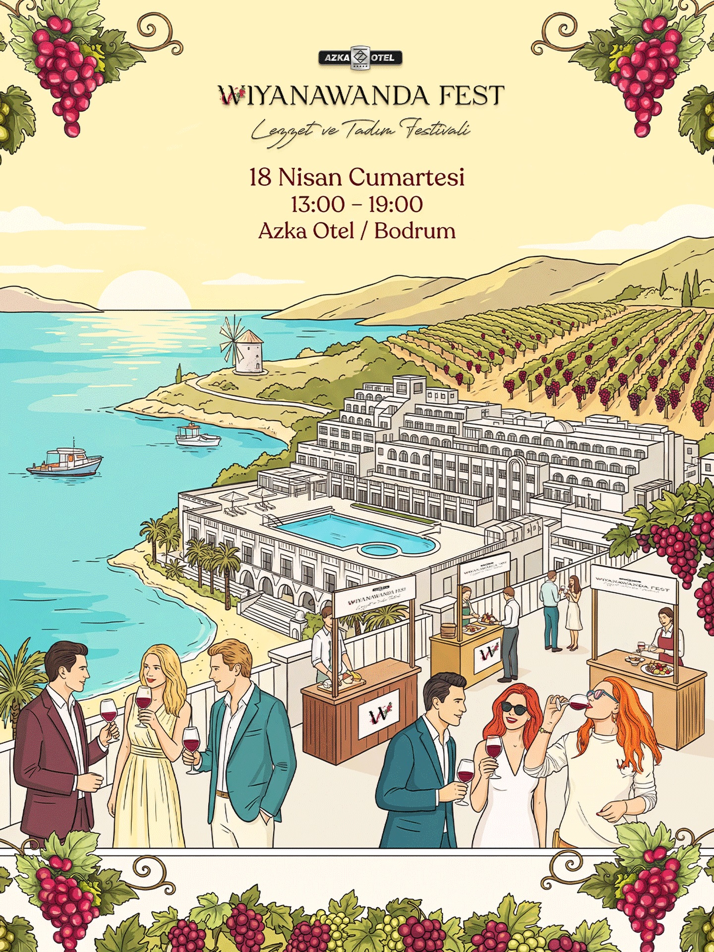 Azka Otel Etkinlik afişi