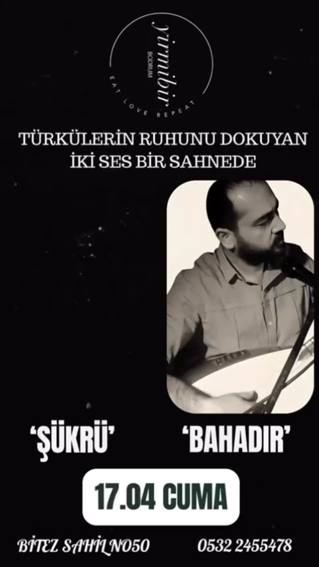 Şükrü & Bahadır – Türkü Dinletisi Etkinlik afişi