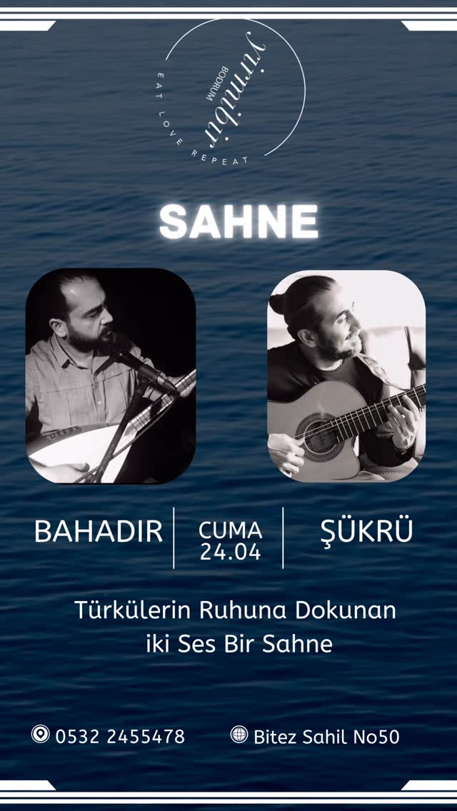 Bahadır & Şükrü Etkinlik afişi