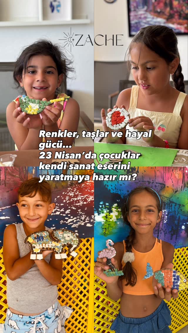 Mozaik Atölyesi — Glorya Etkinlik afişi