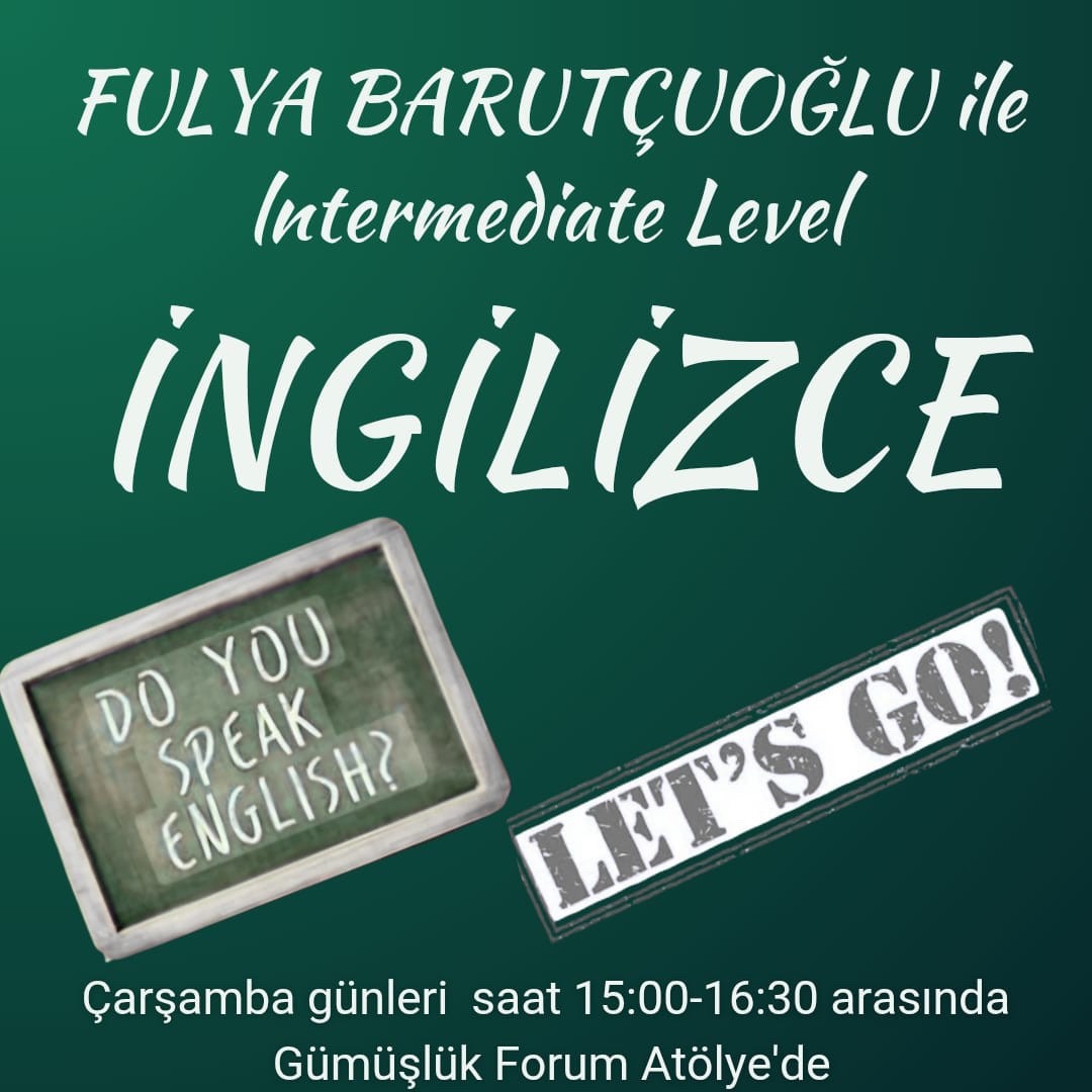 Intermediate уровень английского с Fulya Barutçuoğlu Постер события
