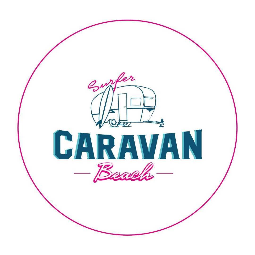 Surfer Caravan Beach